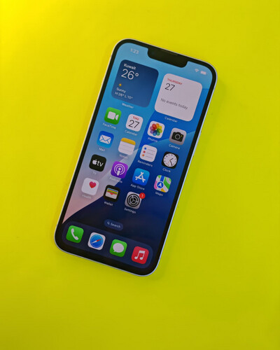 آيفون 14 – 128GB – بنفسجي – نسبة البطارية 84%