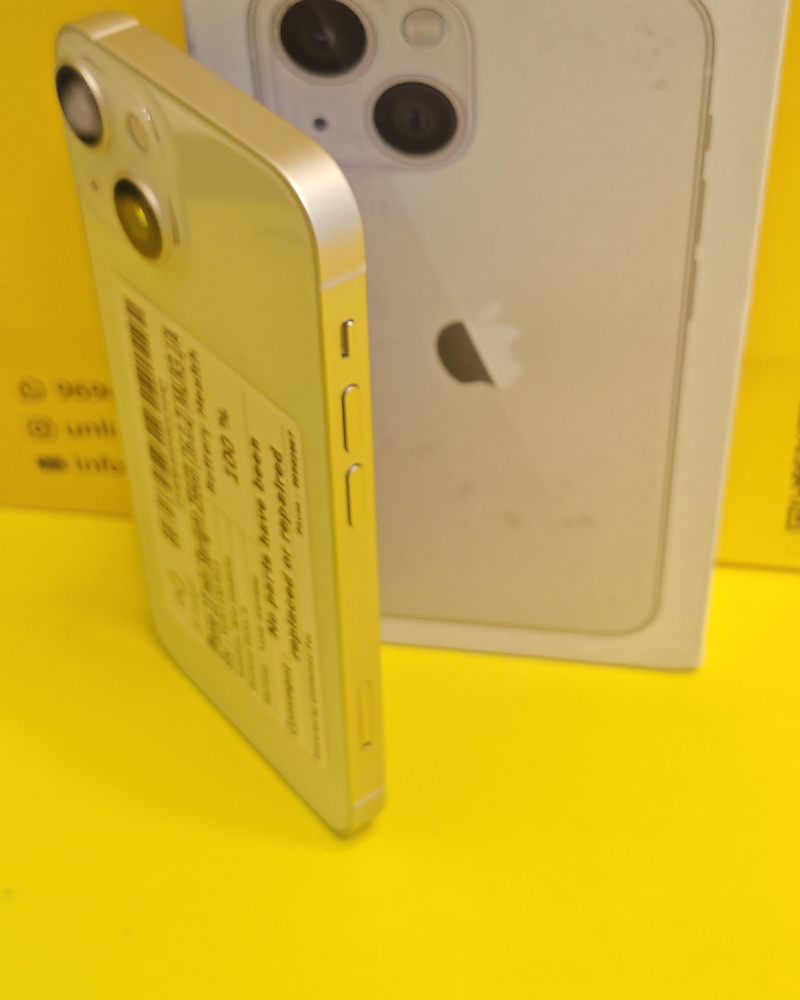 iPhone 13 mini 256GB Starlight – Battery 100% Used Like New