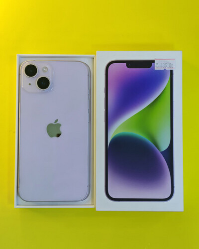 آيفون 14 – 128GB – بنفسجي – نسبة البطارية 84%