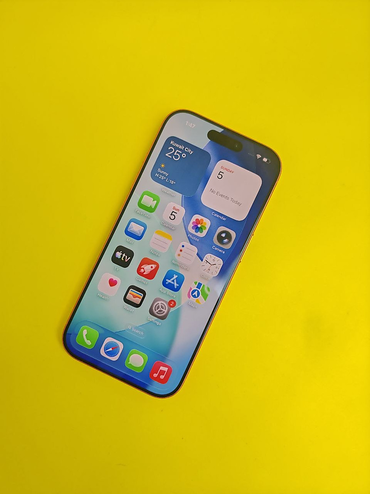 ايفون 17 برو – 512 جيجا – برتقالي بطارية 100% مستعمل كالجديد