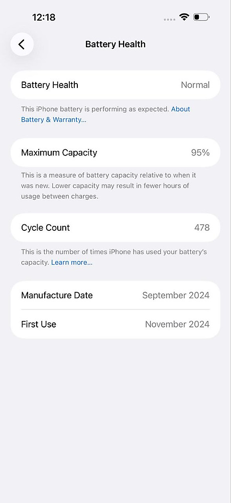 ايفون 16 برو ماكس – 512 جيجا – تيتانيوم صحراوي بطارية 95% مستعمل كالجديد