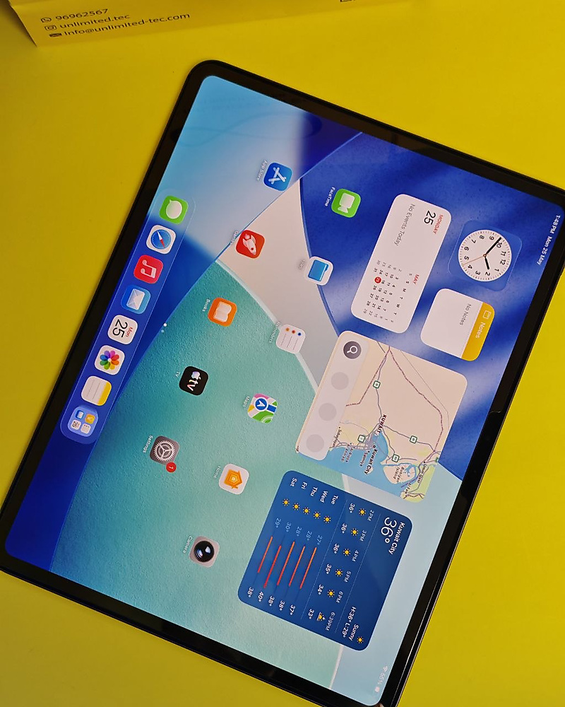 iPad Pro 13-inch M5 512GB Space Black 100% Battery Used Like New