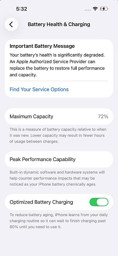 iPhone 14 Pro 256GB Space Black – Battery 72% Used Clean