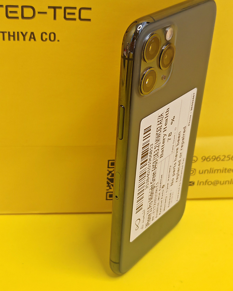 iPhone 11 Pro 64GB Midnight Green – Battery 78% Used Like New