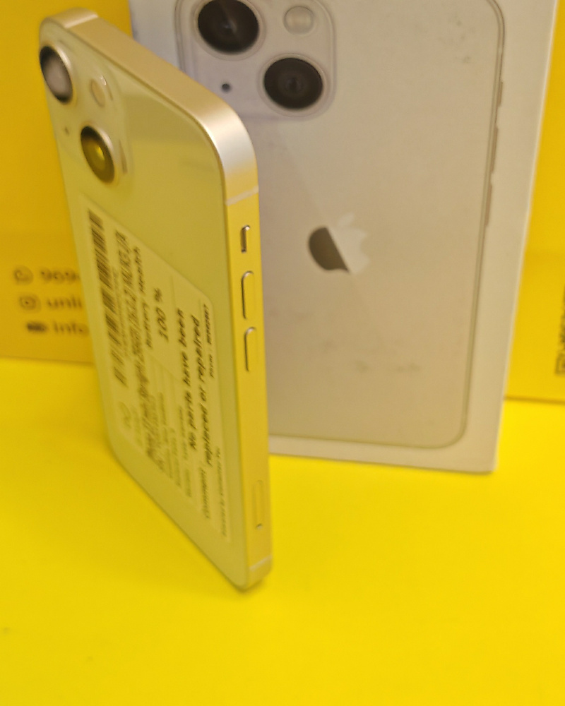 iPhone 13 mini 256GB Starlight – Battery 100% Used Like New
