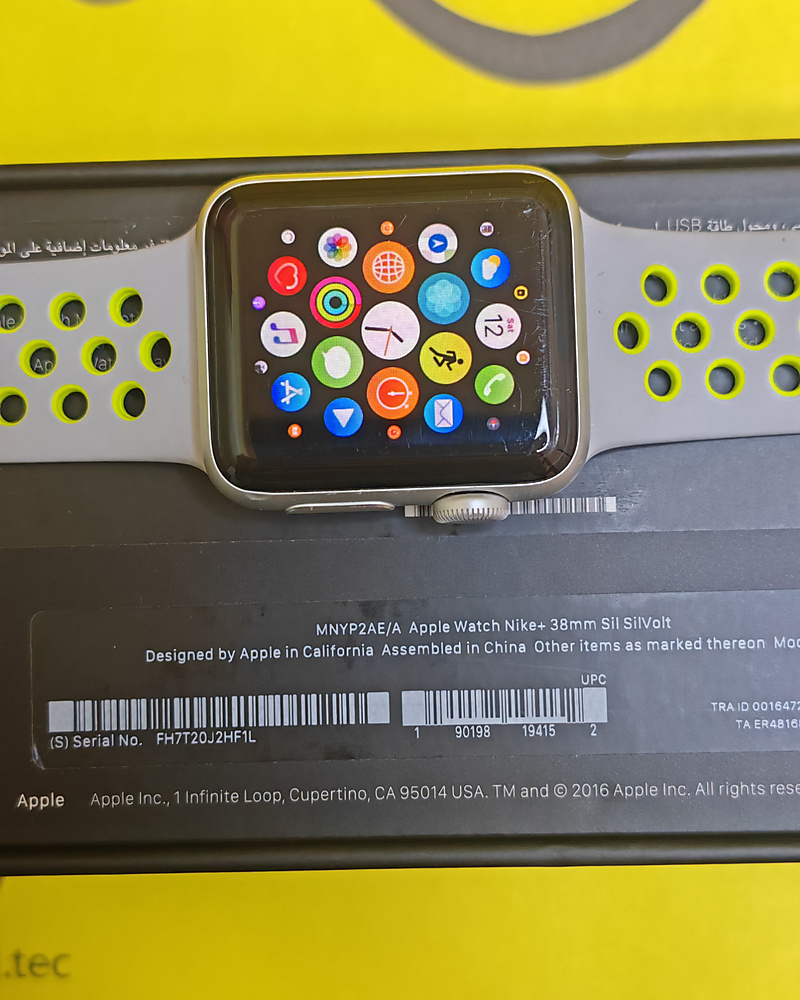 Apple Watch Nike+ Series 2 42mm Silver Aluminum – With Box Used Clean