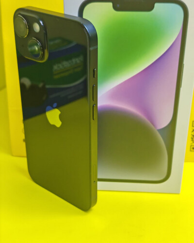 ايفون 14 – 128 جيجا – أسود نسبة البطارية 91% مستعمل كالجديد