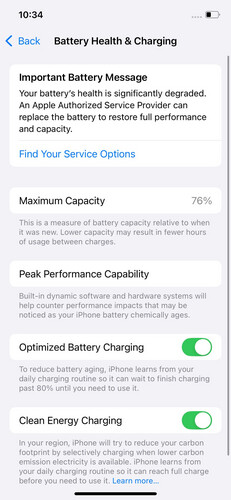ايفون 12 – 128 جيجا – أزرق بطارية 76% مستعمل كالجديد