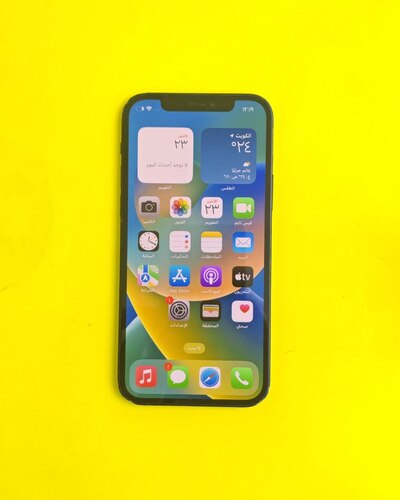 ايفون 12 – 128 جيجا – أسود بطارية 77% مستعمل كالجديد