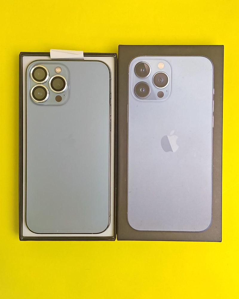 ايفون 13 برو ماكس – 512 جيجا – أزرق بطارية 86% مستعمل كالجديد