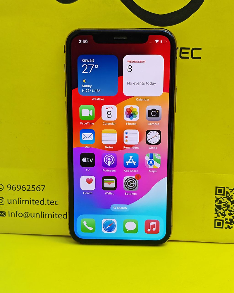 ايفون 11 برو – 512 جيجا – ذهبي بطارية 74% مستعمل كالجديد