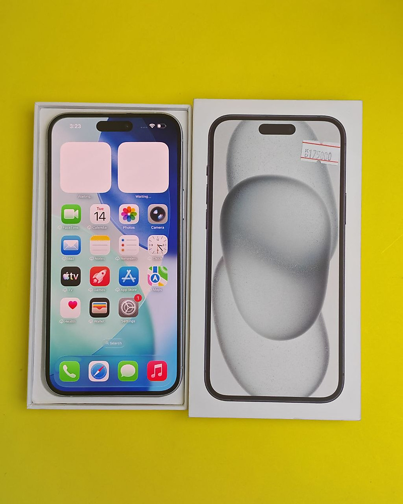 ايفون 15 بلس – 256 جيجا – أسود بطارية 83% مستعمل كالجديد