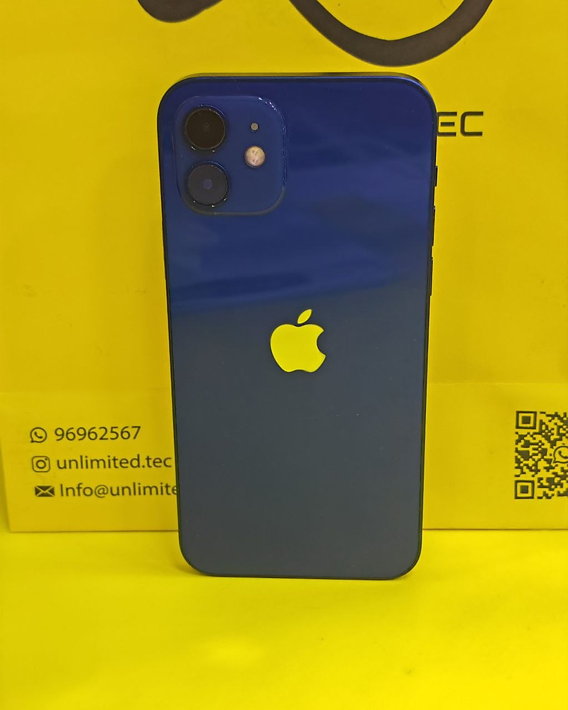 ايفون 12 – 256 جيجا – أزرق بطارية 74% مستعمل كالجديد