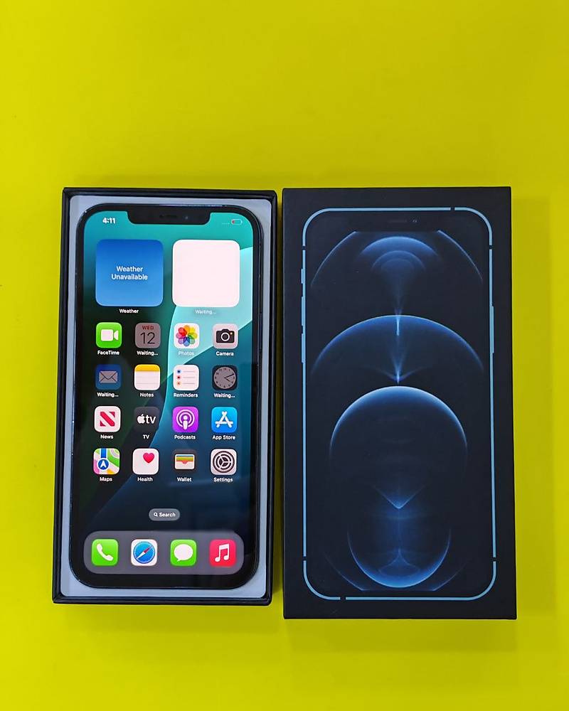 iPhone 12 Pro Max 256GB Blue – Battery 81% Used Like New