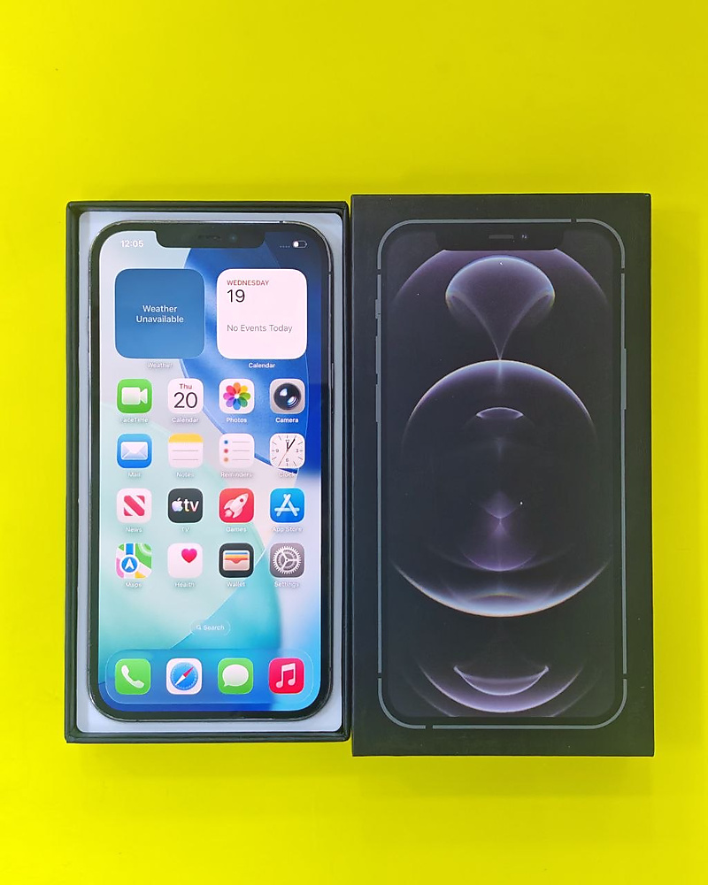 iPhone 12 Pro Max 256GB Graphite – Battery 71% Used Like New