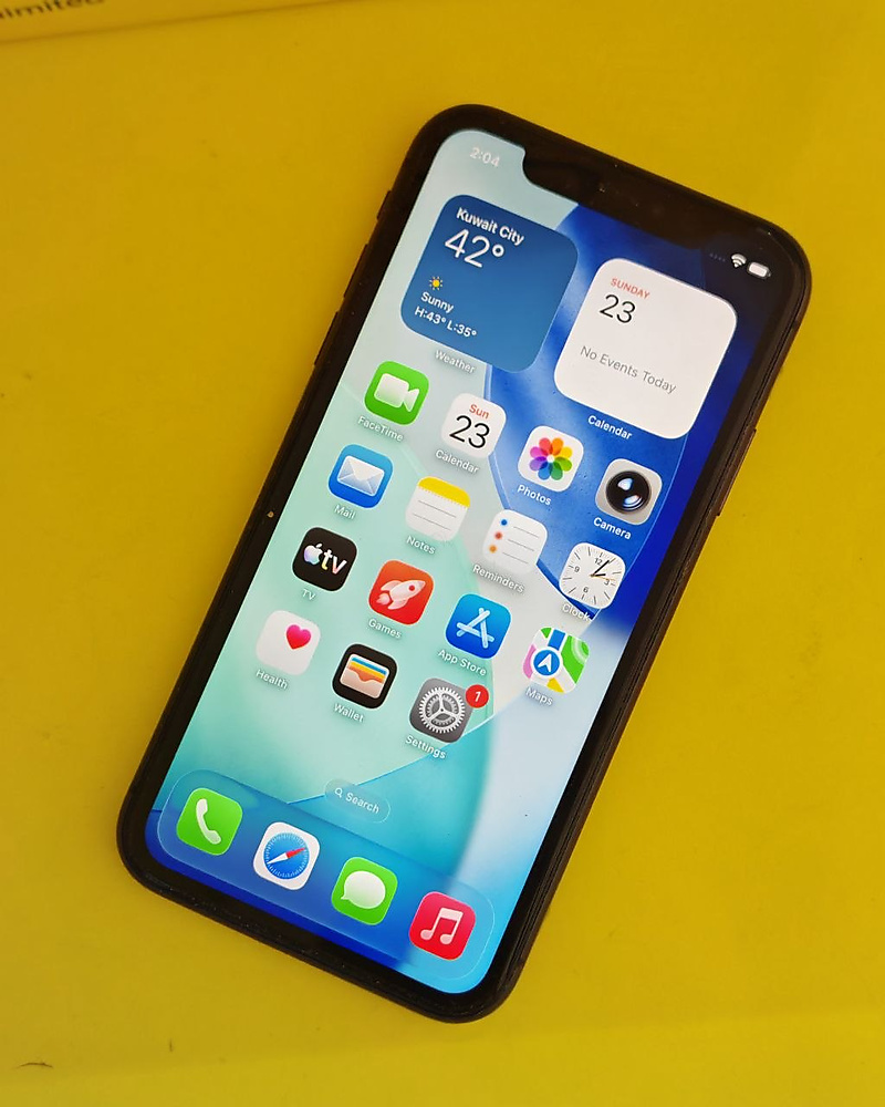 iPhone 11 128GB Black – Battery 80% Used Clean