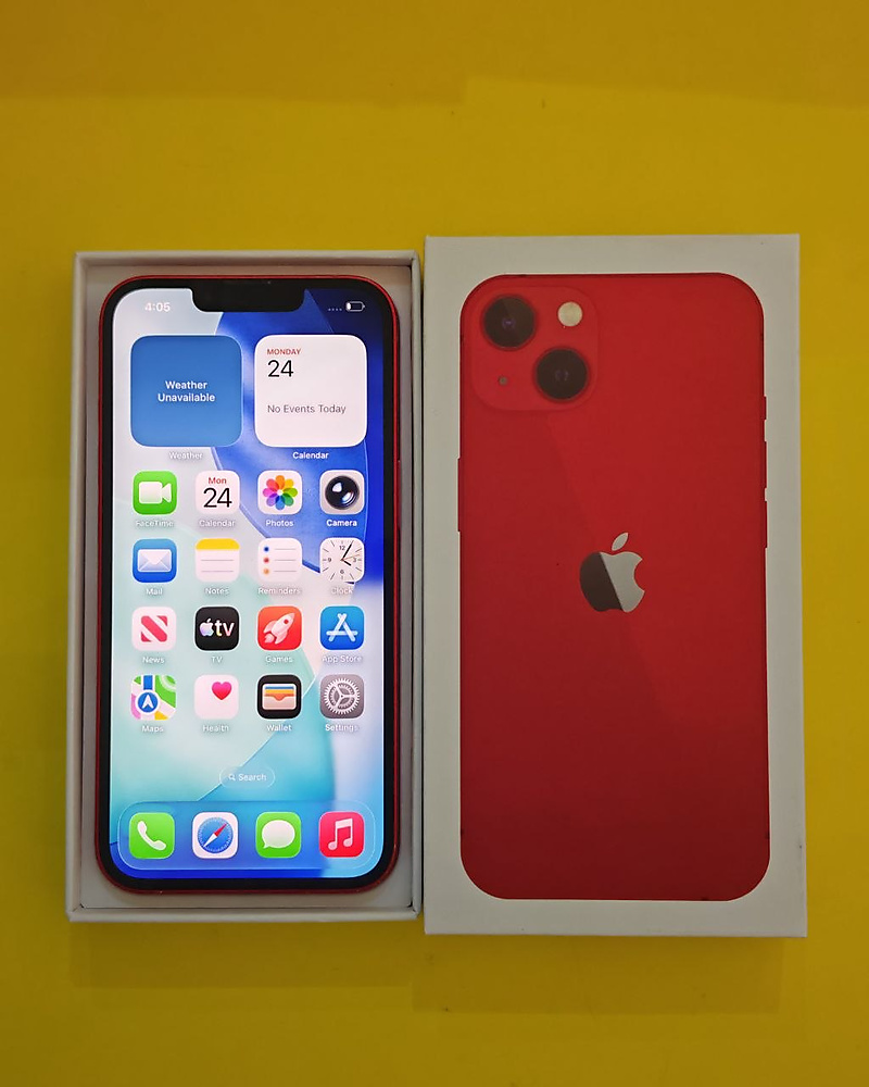 iPhone 13 256GB Red – Battery 70% Used Like New