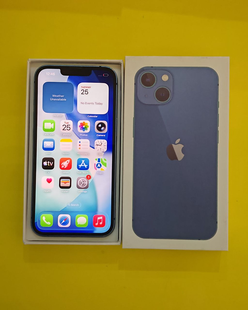 iPhone 13 256GB Blue – Battery 80% Used Like New