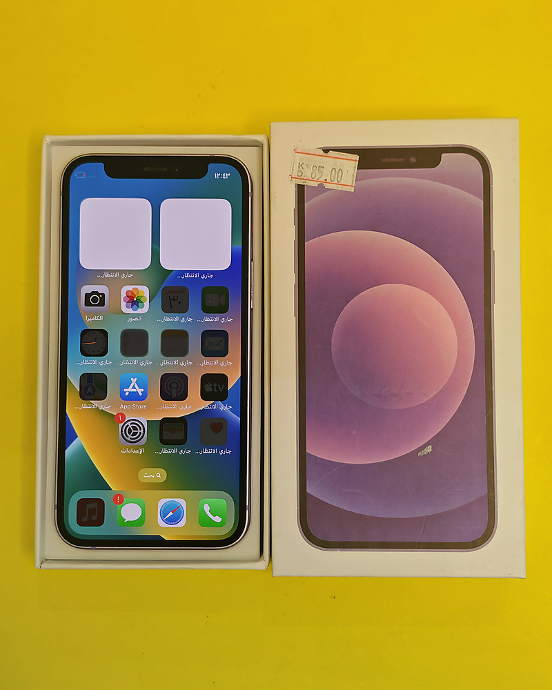 iPhone 12 mini 256GB Purple – Battery 72% Used Like New