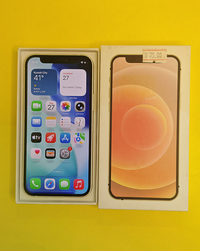 iPhone 12 mini 128GB Starlight – Battery 79% Used Like New