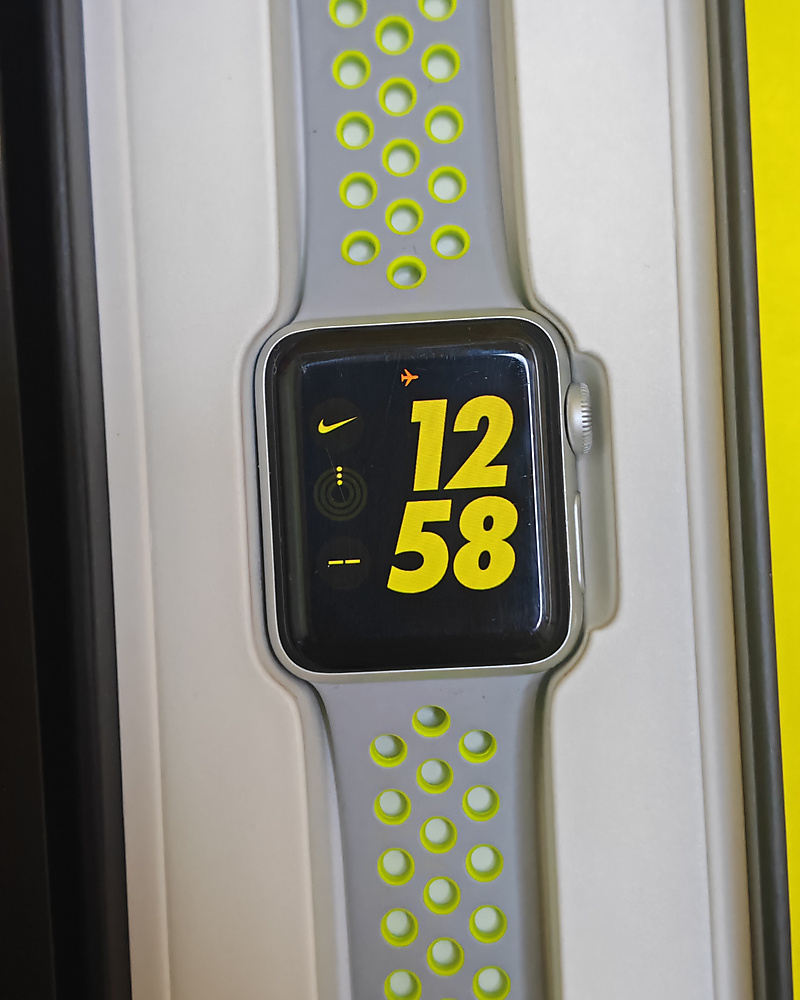 Apple Watch Nike+ Series 2 42mm Silver Aluminum – With Box Used Clean