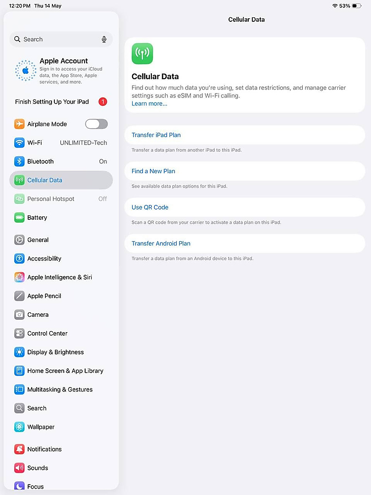 iPad Pro 13 M5 Black Cellular 100% (7 Cycles) Original With Box In Box