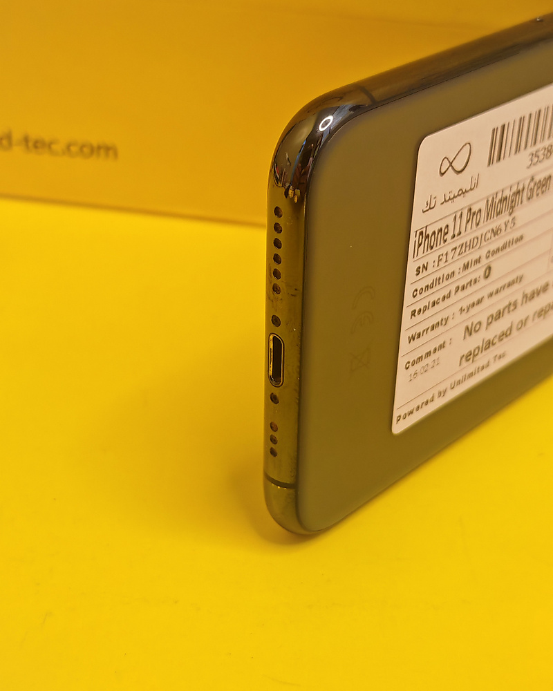 iPhone 11 Pro 64GB Midnight Green – Battery 78% Used Like New