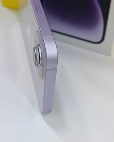 ايفون 14 128 جيجابايت بنفسجي – مستعمل كالجديد بطارية 85%