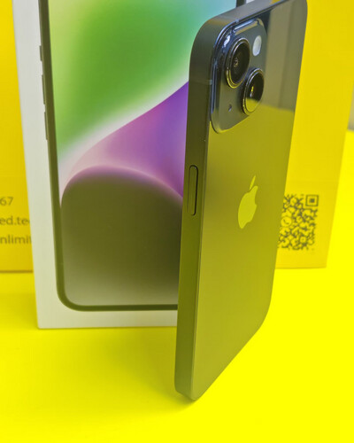 ايفون 14 – 128 جيجا – أسود نسبة البطارية 91% مستعمل كالجديد