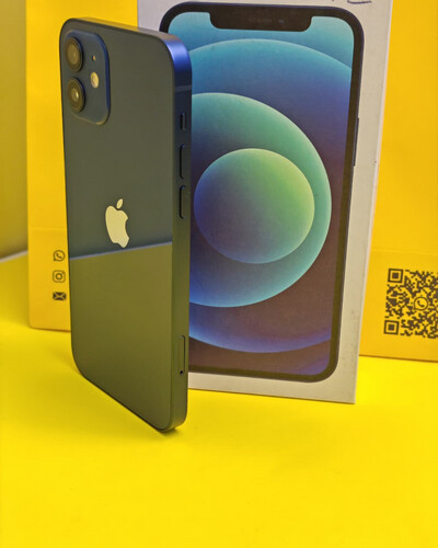 ايفون 12 – 128 جيجا – أزرق بطارية 76% مستعمل كالجديد