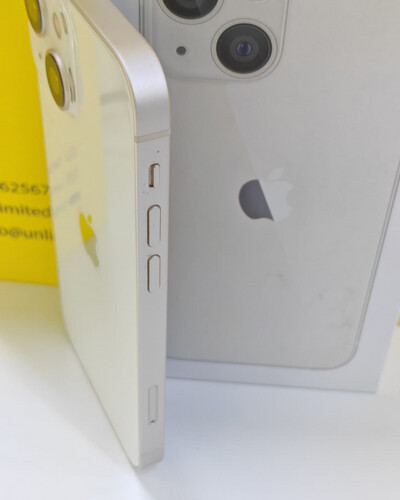 ايفون 13 ميني 128 جيجابايت أبيض – مستعمل كالجديد بطارية 80%