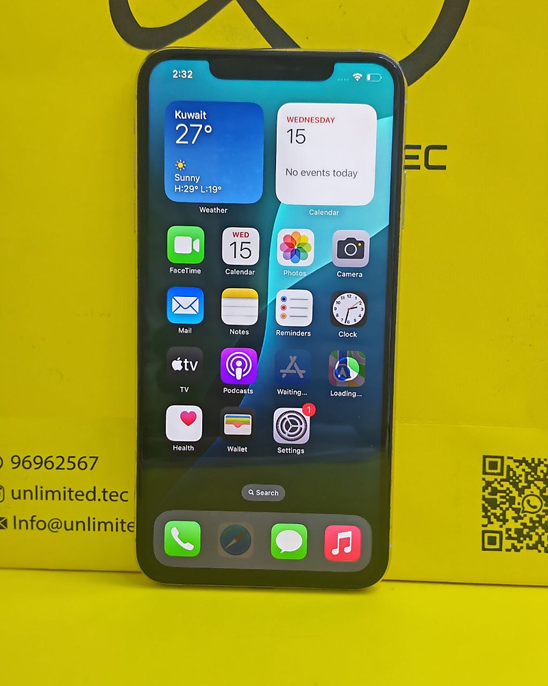 ايفون Xs ماكس – 256 جيجا – ذهبي بطارية 82% مستعمل كالجديد