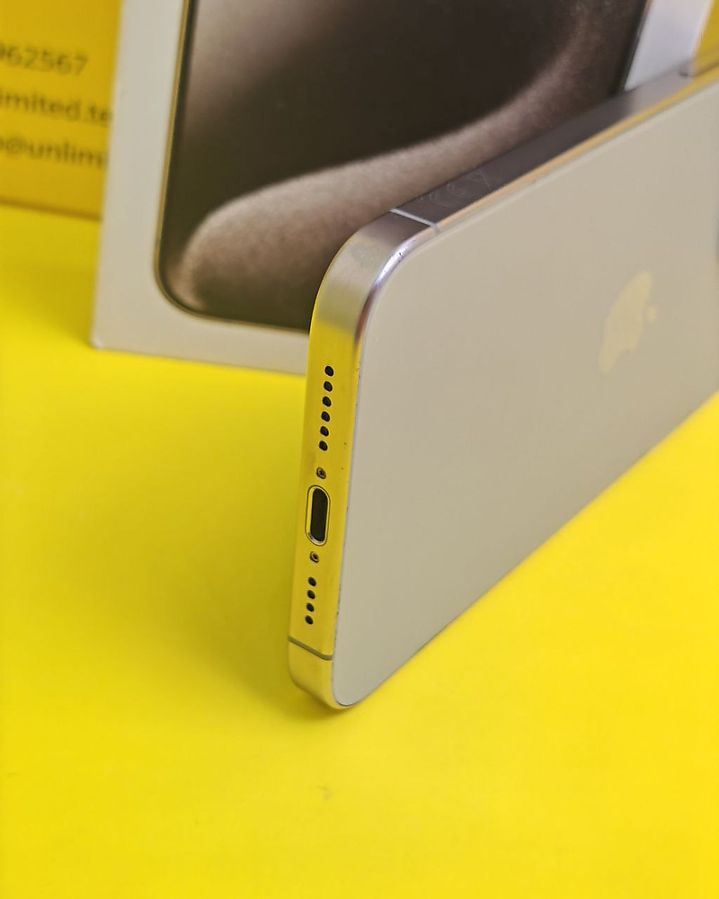 iPhone 15 Pro Max 512GB Natural – Battery 87% Used Like New