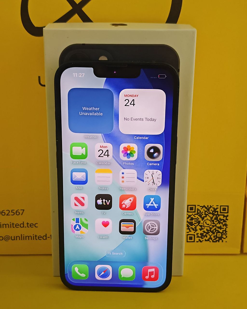 iPhone 13 256GB Midnight – Battery 73% Used Like New