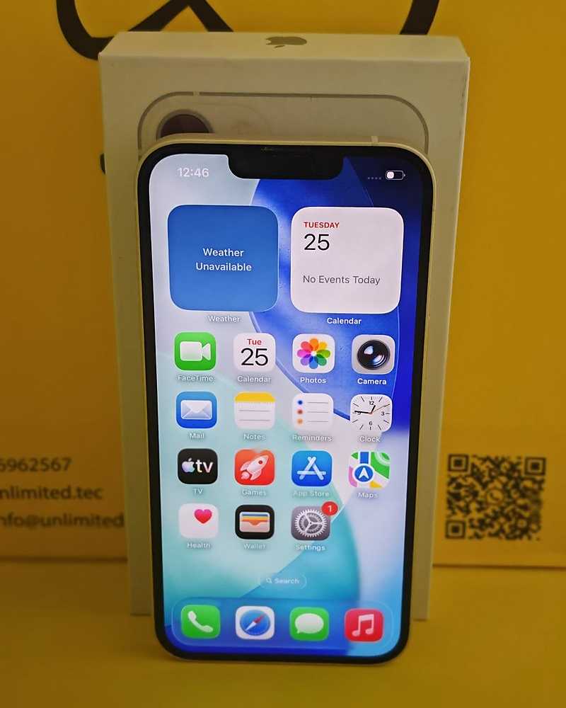 iPhone 13 256GB Starlight – Battery 78% Used Like New