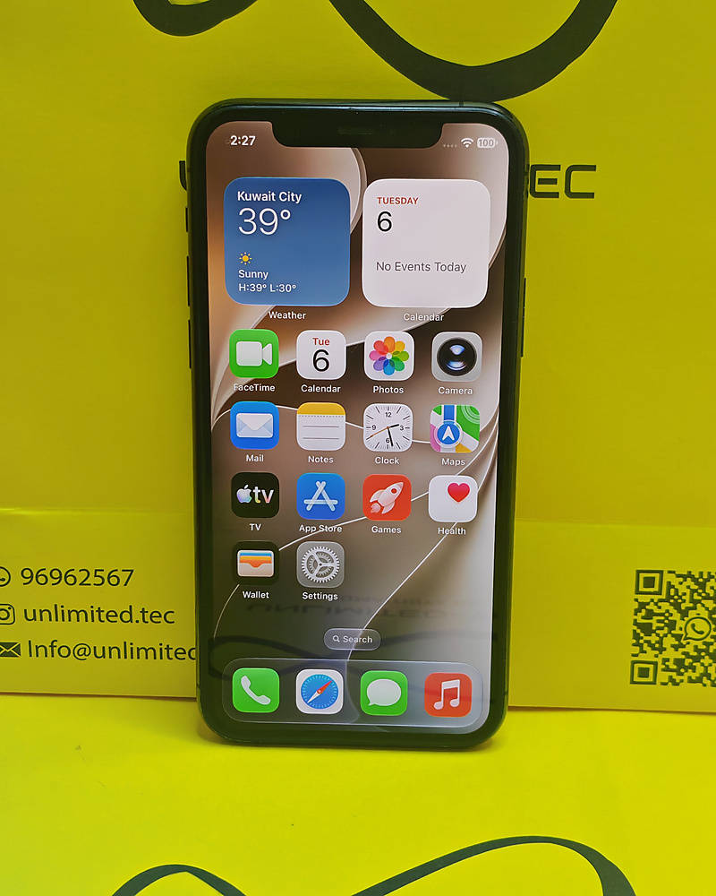 iPhone 11 Pro 256GB Space Gray – Battery 100% Used Like New