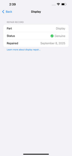 ايفون 13 برو ماكس – 1 تيرا بايت – أزرق – شاشة أصلية تبديل أبل 85%