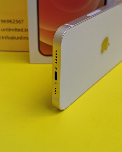 ايفون 12 – 128 جيجا – أبيض بطارية 79% مستعمل كالجديد