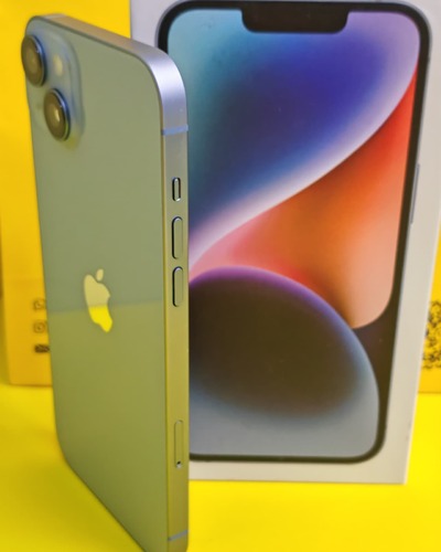 ايفون 14 256 جيجابايت ازرق– مستعمل كالجديد بطارية 78%