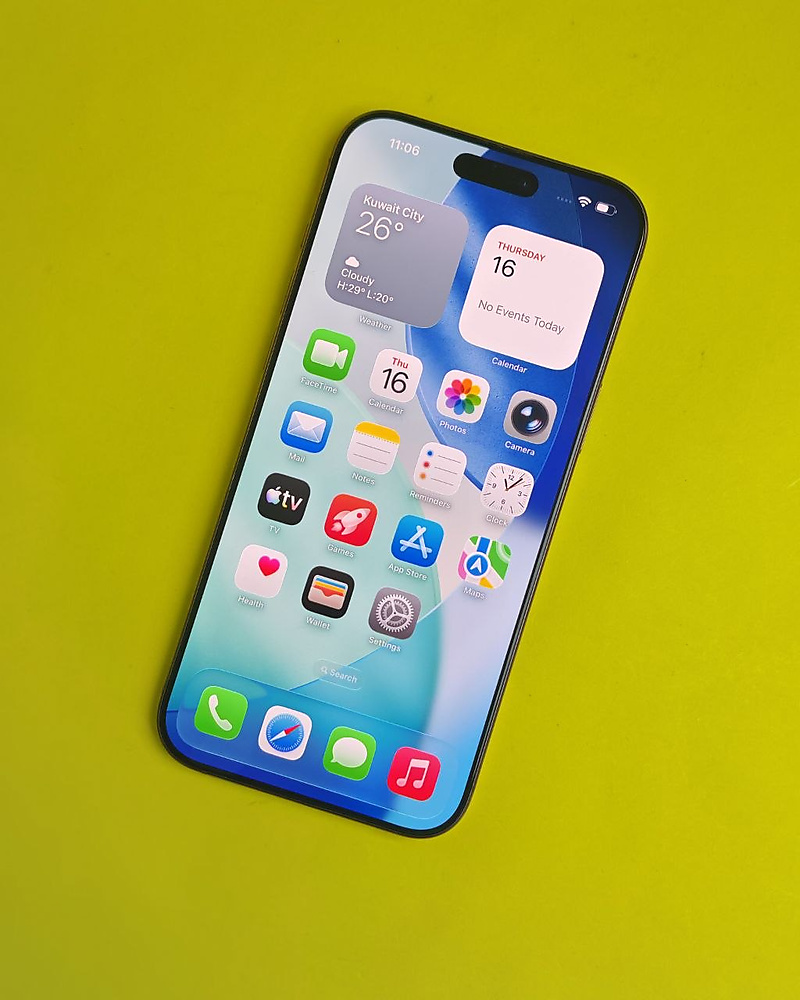 ايفون 16 برو ماكس – 256 جيجا – تيتانيوم صحراوي بطارية 89% مستعمل كالجديد