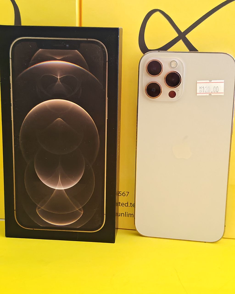iPhone 12 Pro Max 256GB Gold – Battery 73% Used Like New