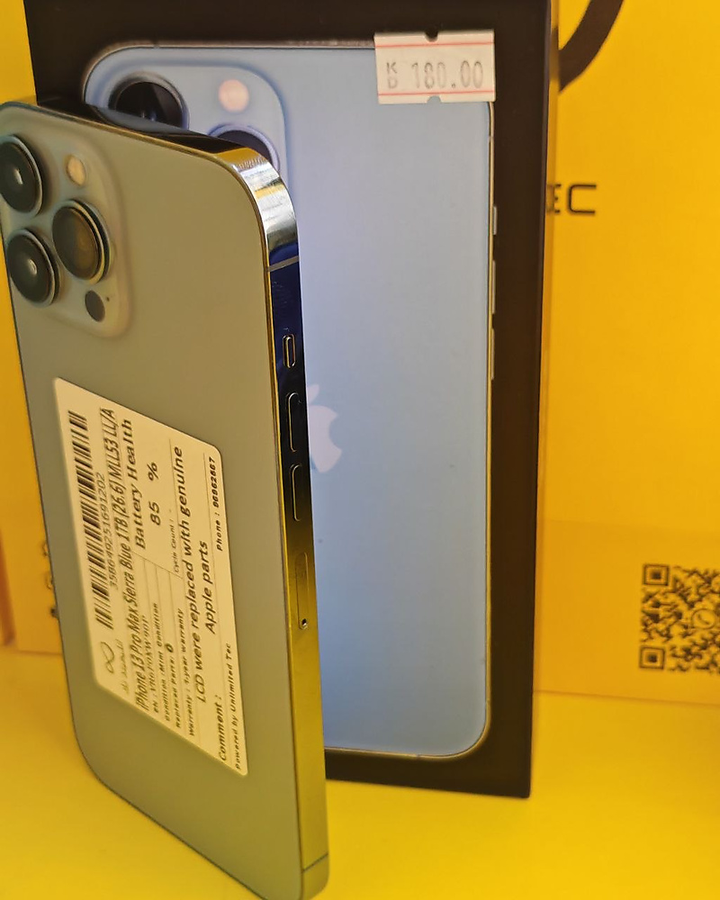iPhone 13 Pro Max 1TB Sierra Blue – Battery 85% Used Clean