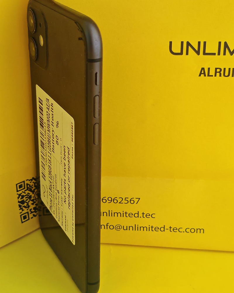 iPhone 11 128GB Black – Battery 80% Used Clean