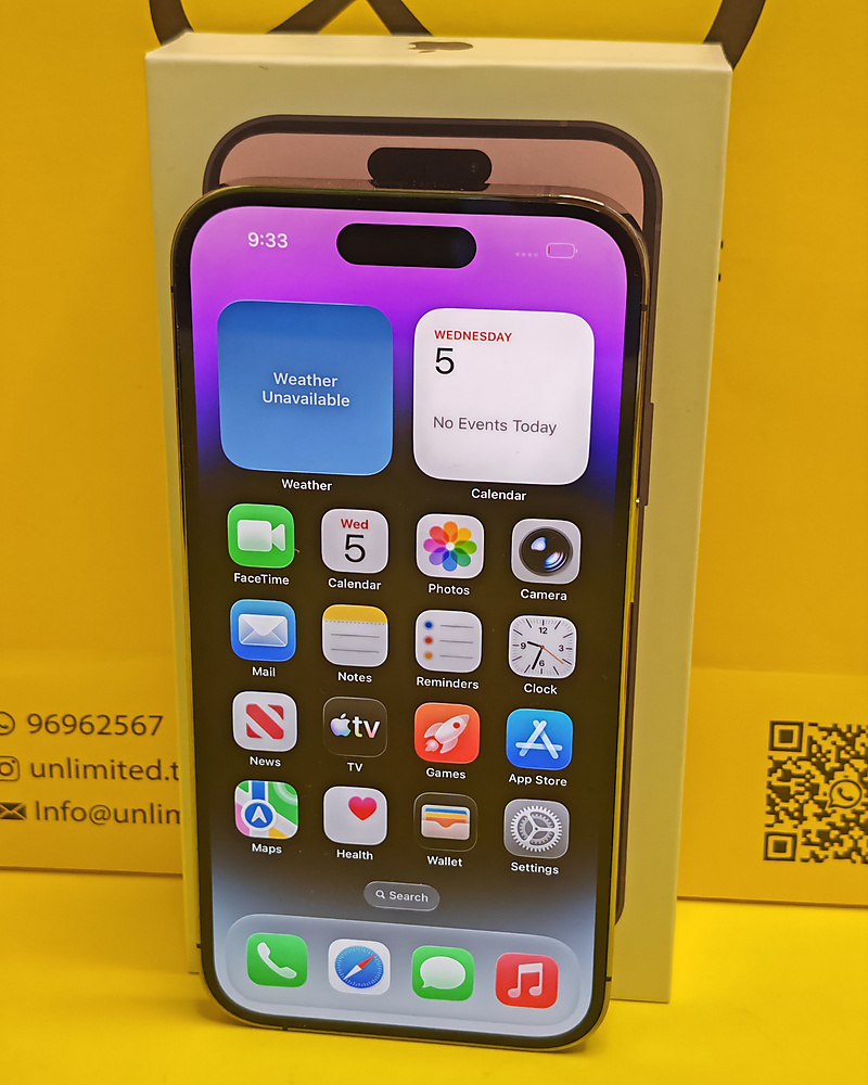 iPhone 14 Pro 512GB Deep Purple – Battery 78% Used Like New