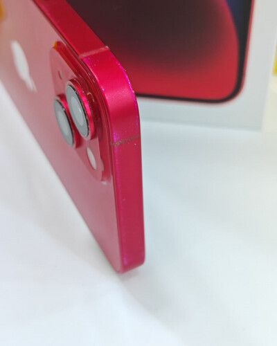 ايفون 14 256 جيجابايت أحمر – مستعمل كالجديد بطارية 80%