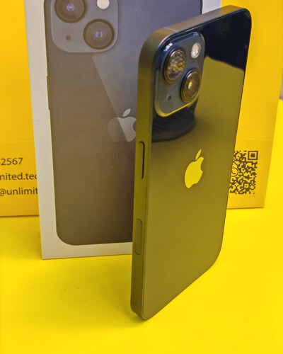 ايفون 13 – 128 جيجا – أسود – نسبة البطارية 71% مستعمل كالجديد