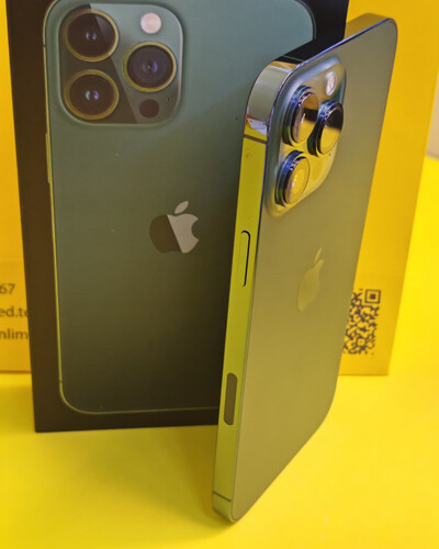 ايفون 13 برو ماكس – 128 جيجا – أخضر بطارية 88% مستعمل نظيف