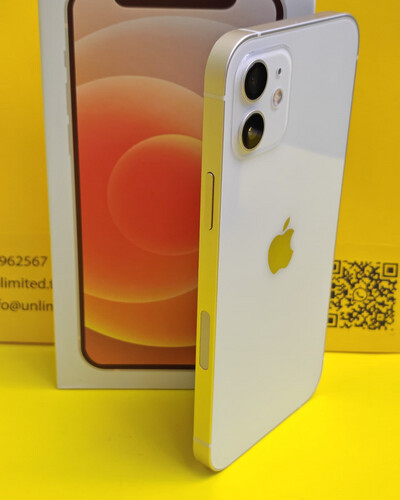 ايفون 12 – 128 جيجا – أبيض بطارية 79% مستعمل كالجديد