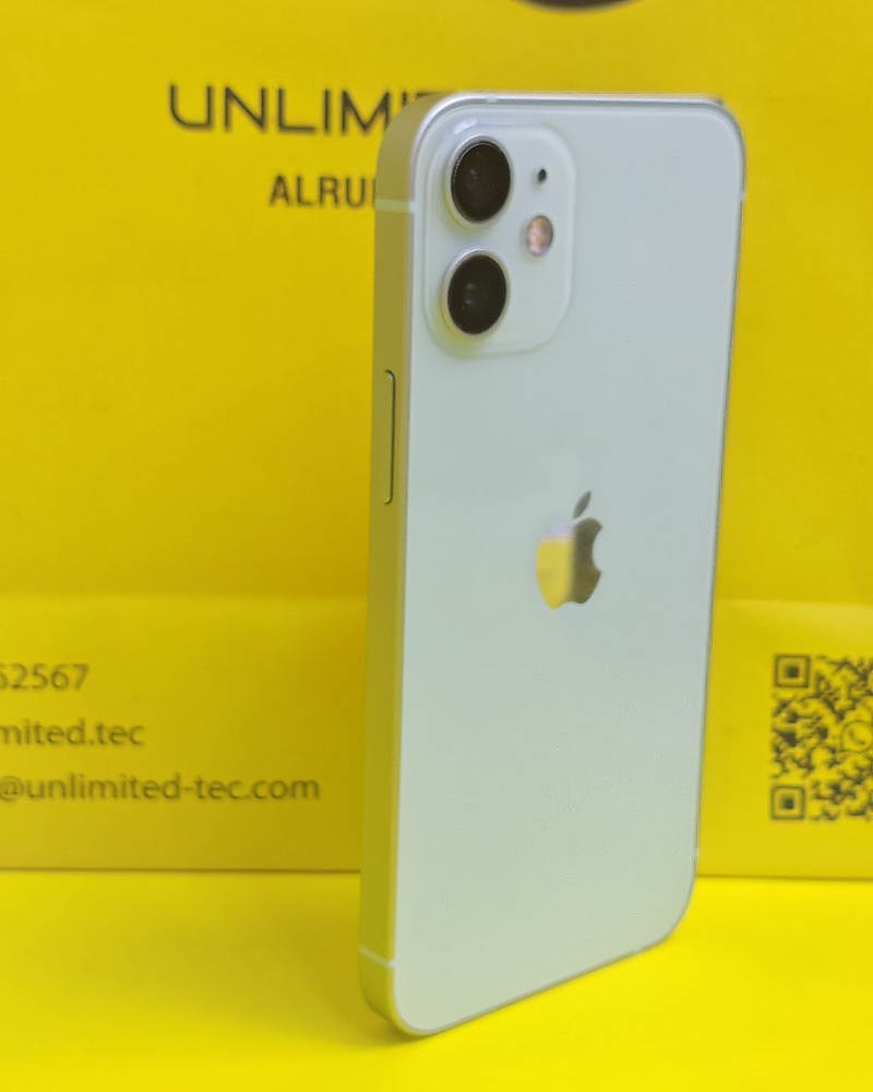 ايفون 12 ميني – 128 جيجا – أخضر بطارية 76% مستعمل نظيف