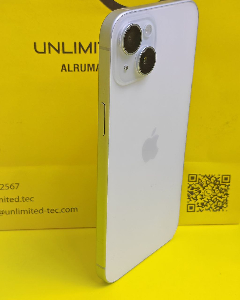 ايفون 15 بلس – 256 جيجا – أسود بطارية 83% مستعمل كالجديد